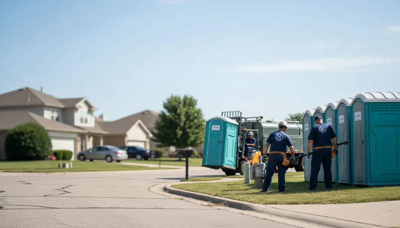 Porta Potty Rental in Frederika, IA near me